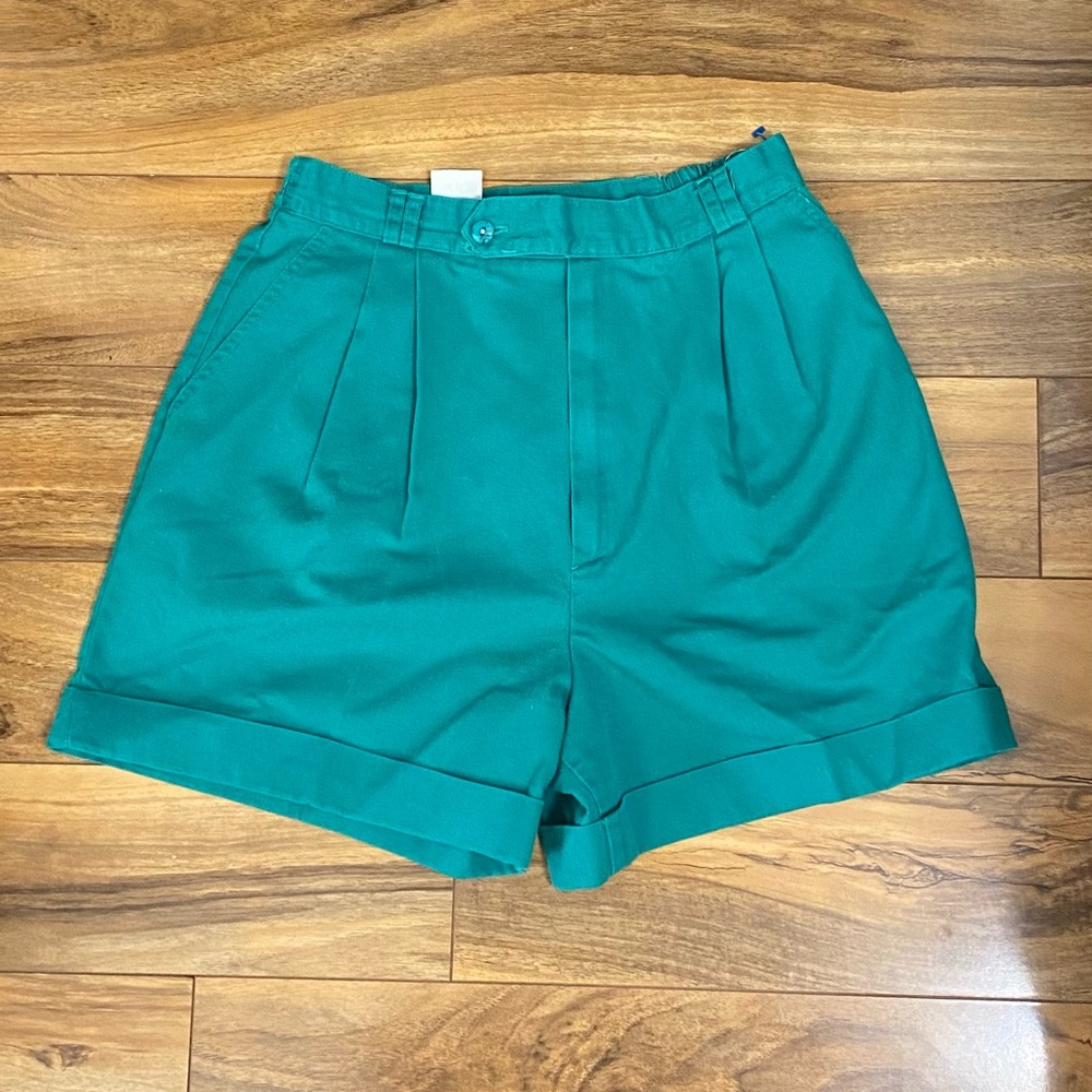 vintage hi rise mom shorts